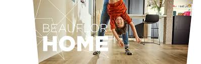 Beauflor Logo , for brand recognition of  sheet vinyl flooring .